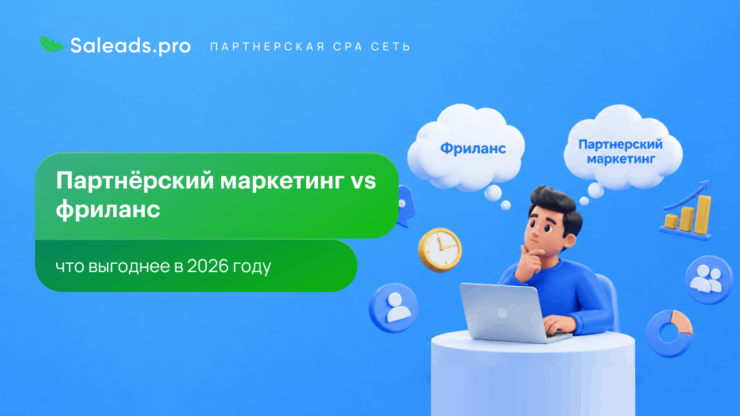 Партнёрский маркетинг vs фриланс: что выгоднее